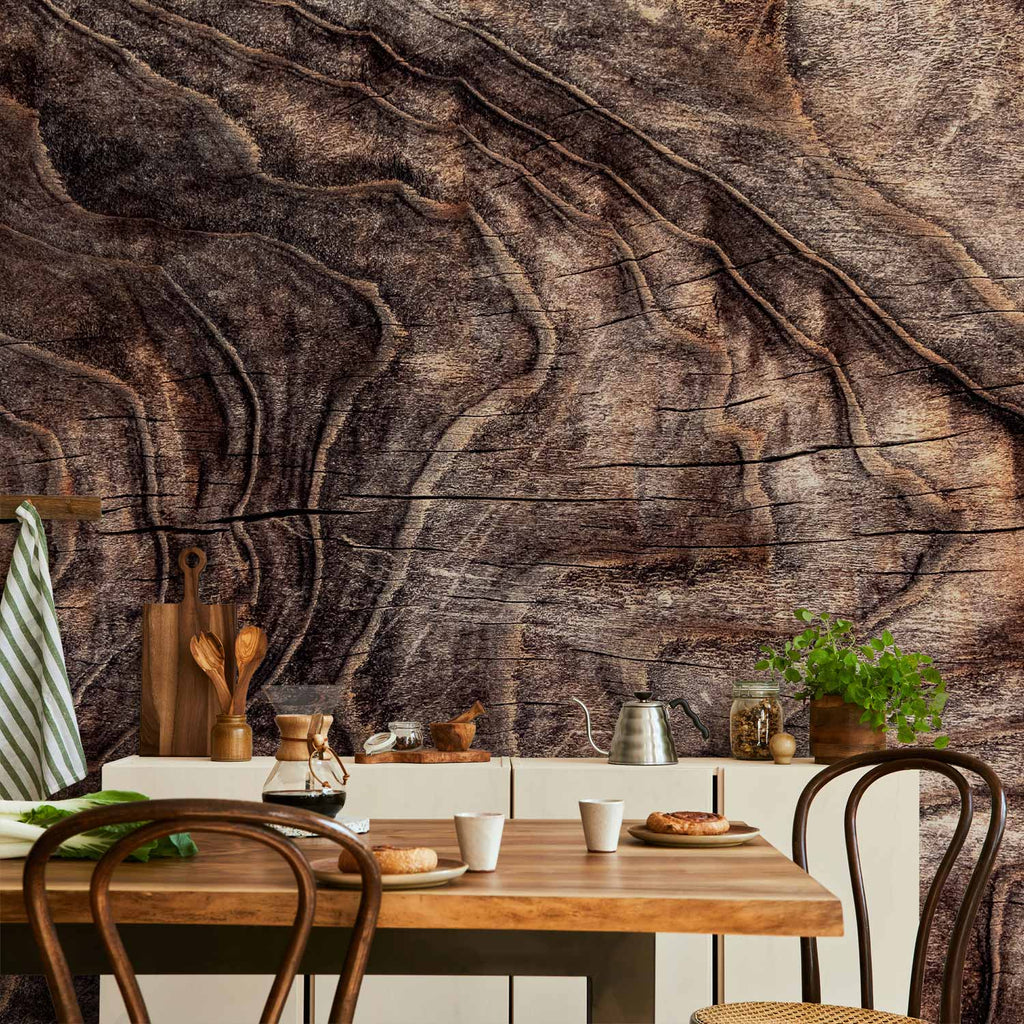 Wall Mural - Abstract Background with Tree Bark