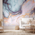 Pastel Marble Stone Abstract Wall Mural