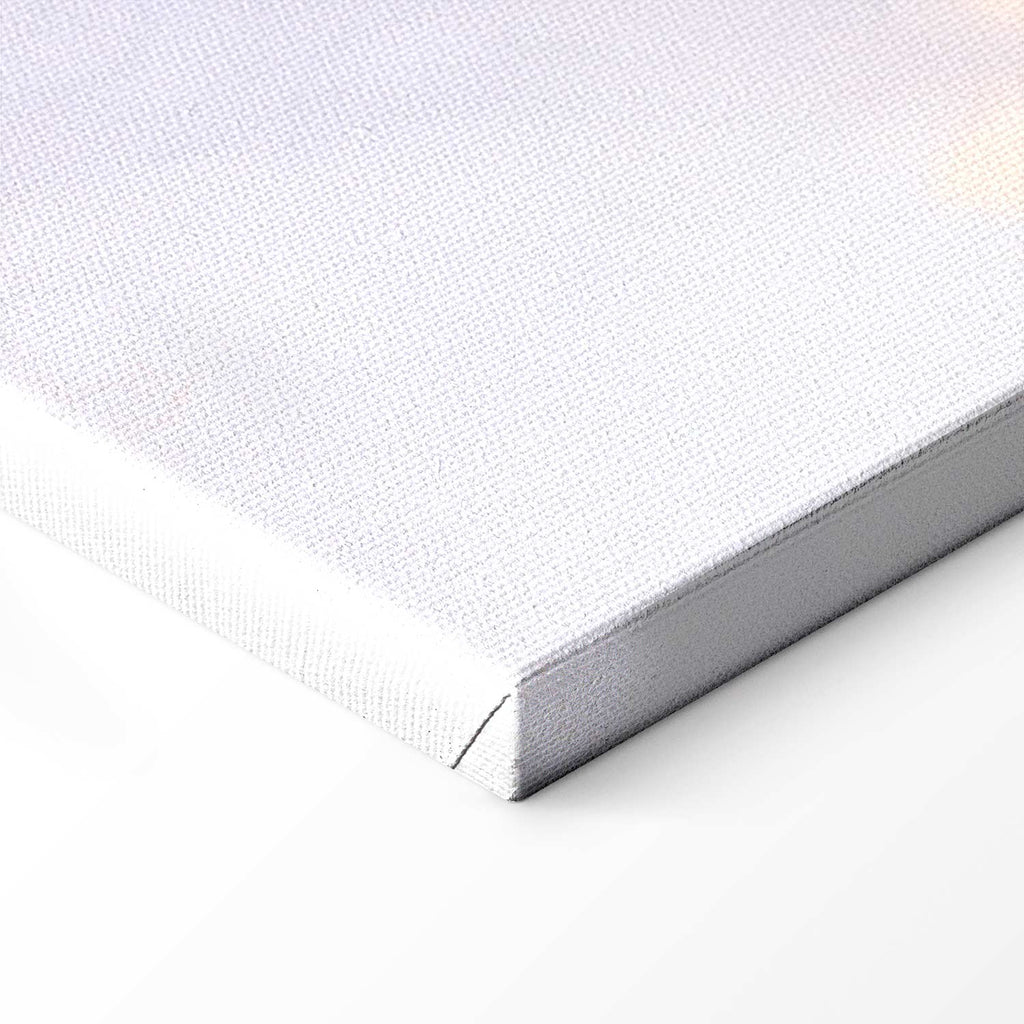 Pastel Stone Marble Abstract Canvas Print