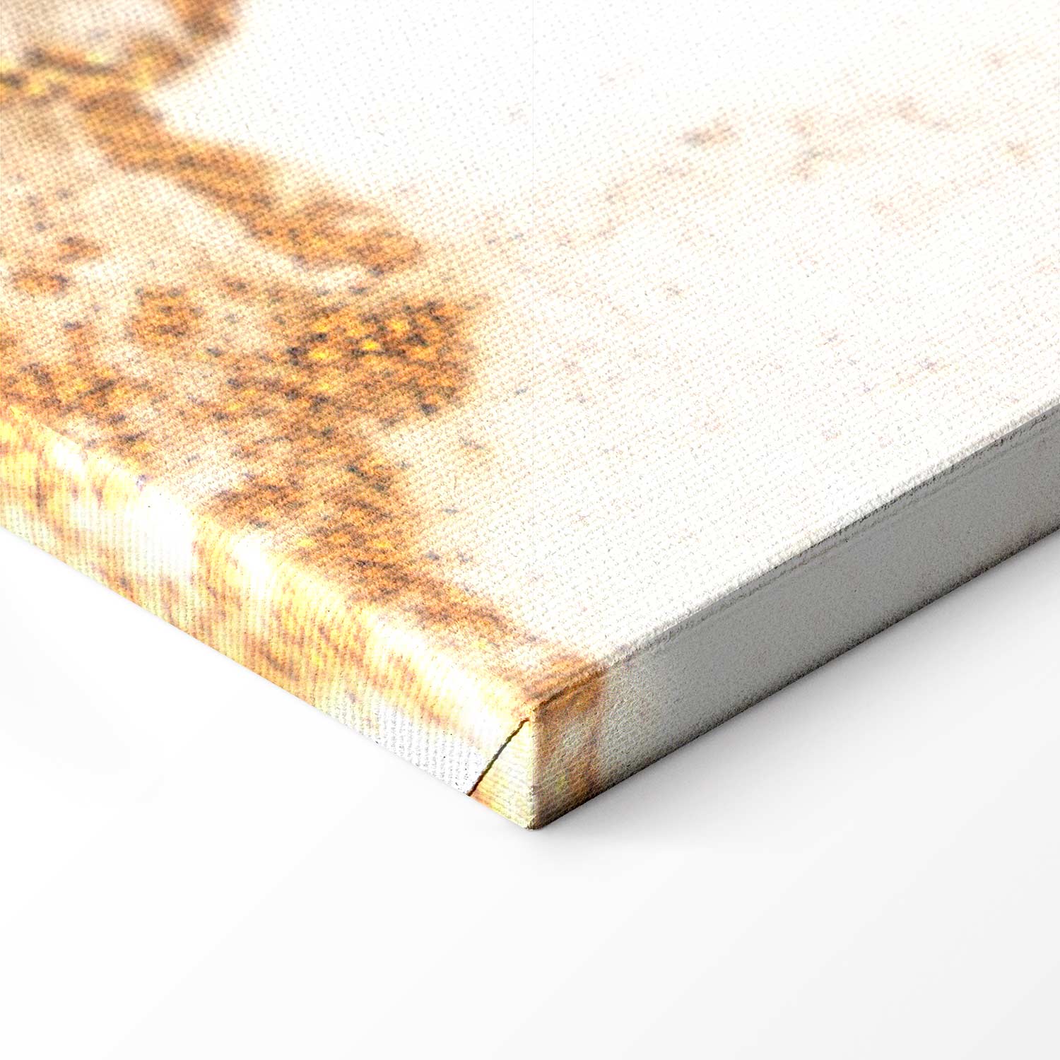 Navy Blue Marble Abstract Textured Canvas Print