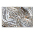Neutral Marble Abstraction Canvas Print