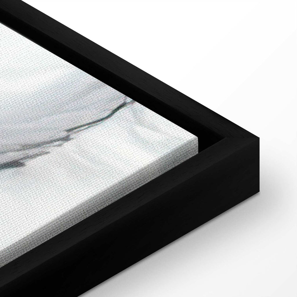 Neutral Marble Stone Structure Abstract Canvas Print