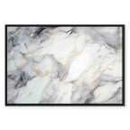 Neutral Marble Stone Structure Abstract Canvas Print