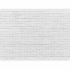 Wall Mural Snow Brick Pattern on White Brick Wall