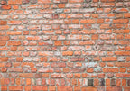 Wall Mural Loft Wall Pattern Imitating Old Red Brick