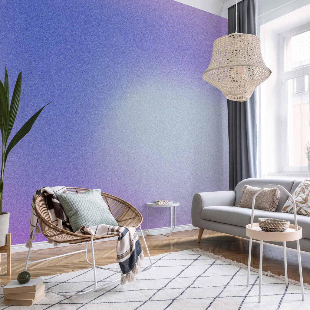 Wall Mural Heather Mist Violet Gradient