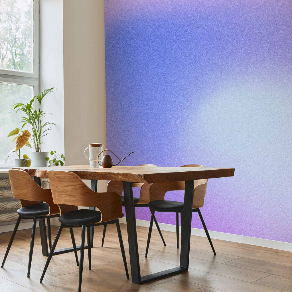 Violet Gradient Abstract Wall Mural
