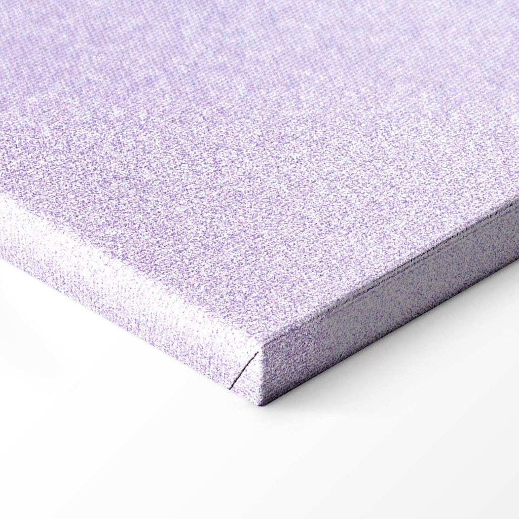 Violet Gradient Abstract Canvas Print