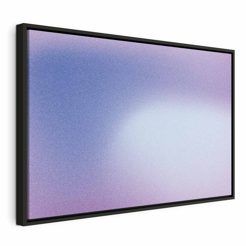 Canvas Print Heather Mist - Delicate Violet Gradient