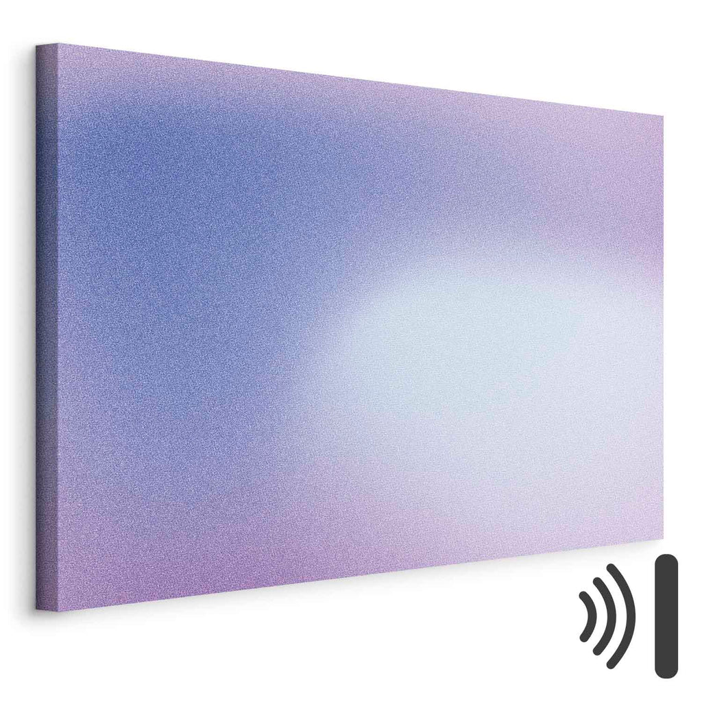 Violet Gradient Abstract Canvas Print