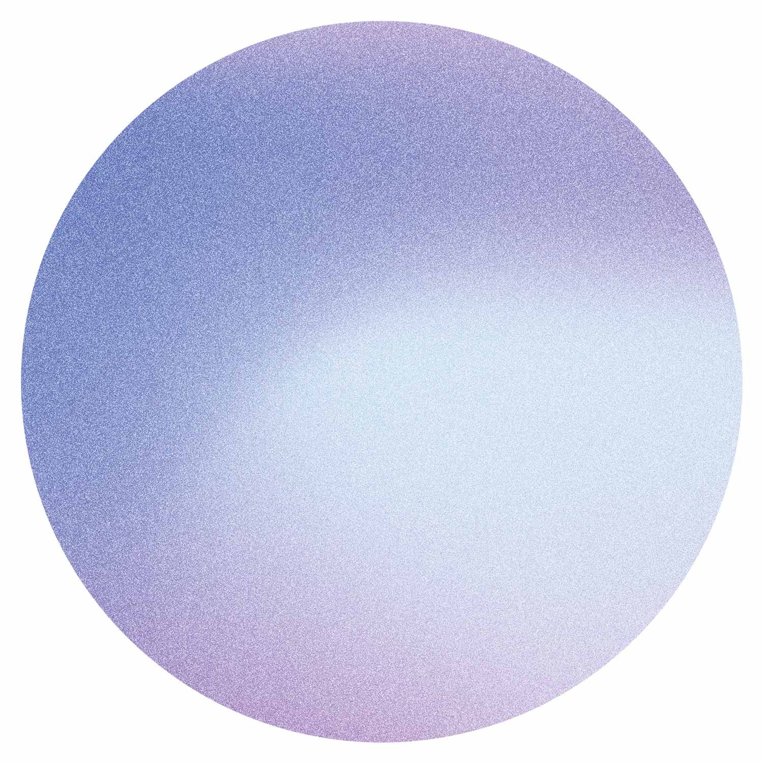Heather Mist Purple Gradient Abstract Round Wall Mural