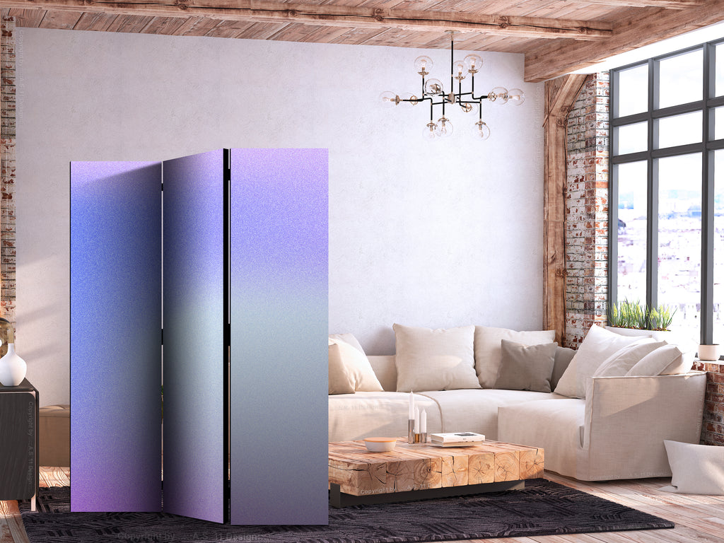 Violet Gradient Room Divider 3-Panel