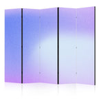 Raumteiler mit violettem Farbverlauf in der Farbe Heather Mist