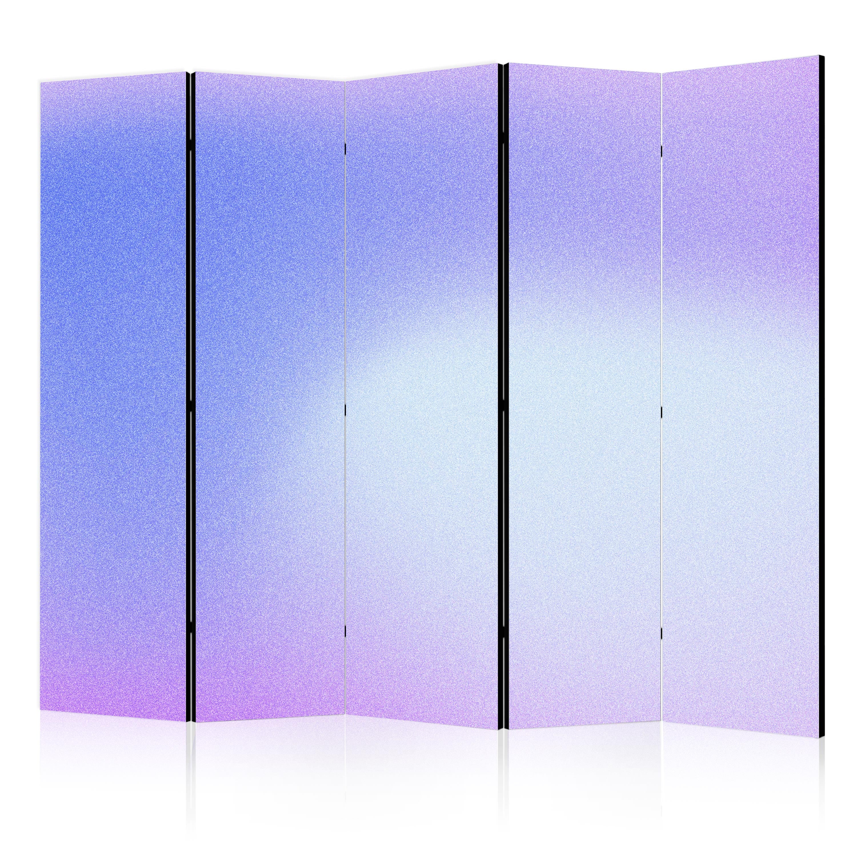 Room Divider with Violet Gradient Heather Mist