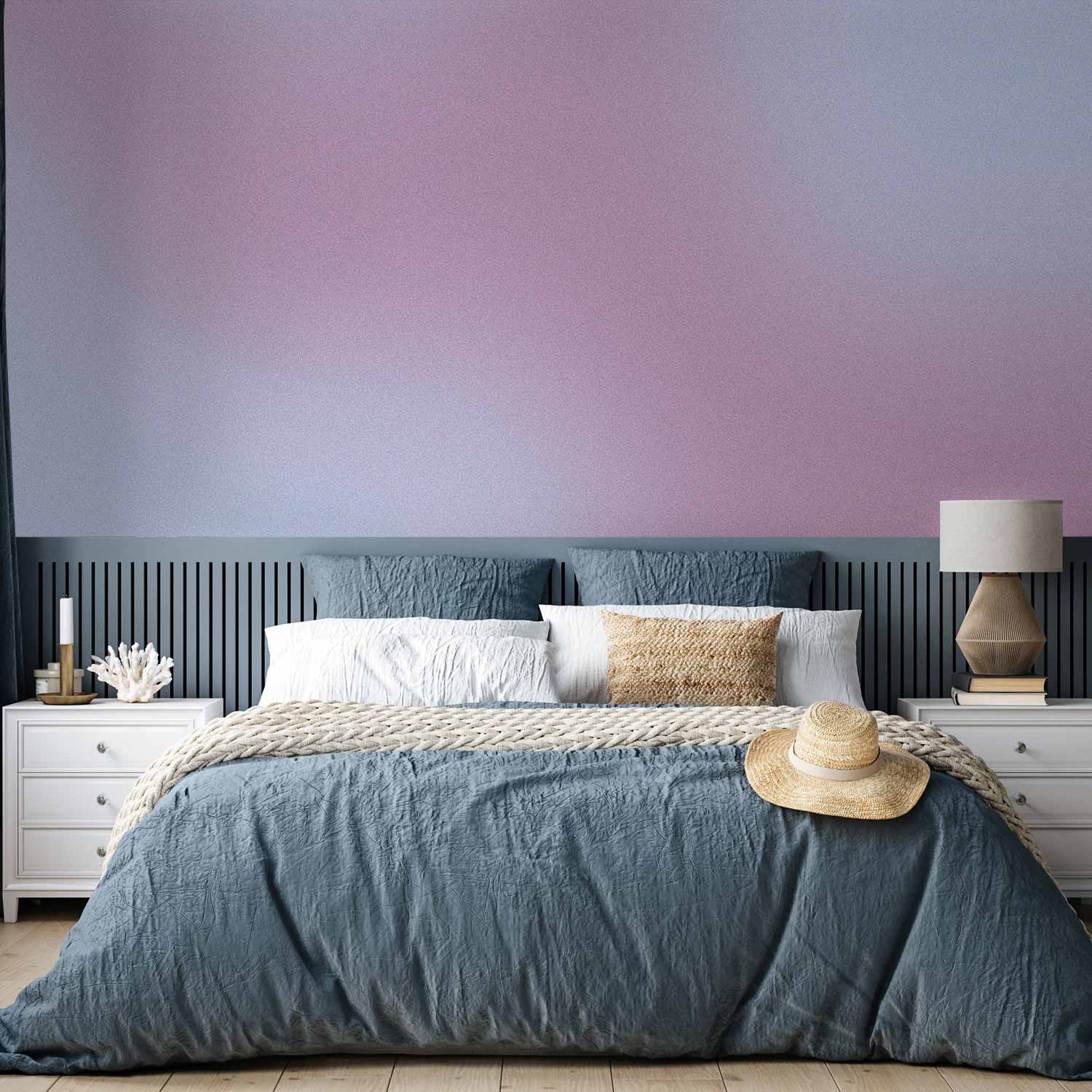 Nostalgic Gradient Composition Abstract Wall Mural