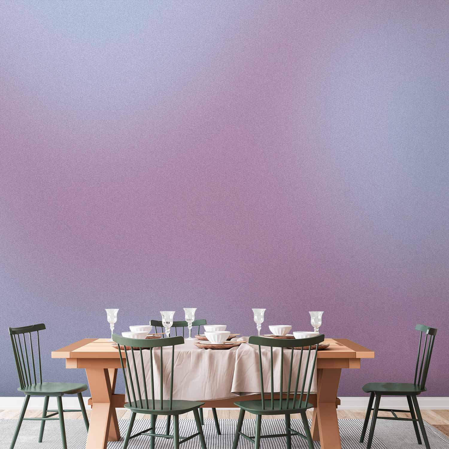 Nostalgic Gradient Composition Abstract Wall Mural