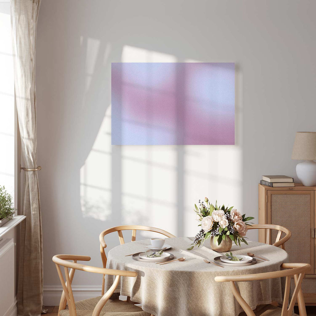 Complex Gradient Nostalgic Color Abstract Canvas Print