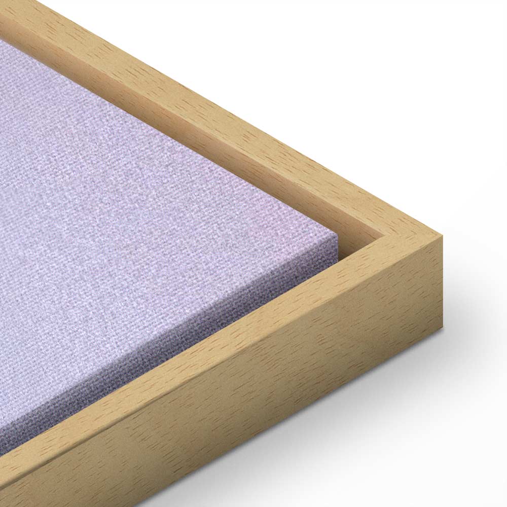 Canvas Print with Complex Gradient in Nostalgic Colors