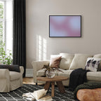 Canvas Print with Complex Gradient in Nostalgic Colors