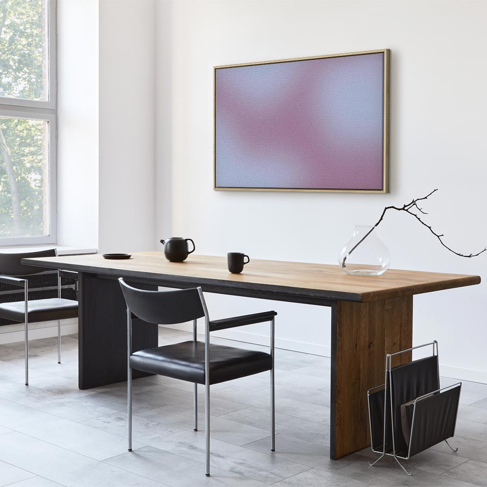 Canvas Print with Complex Gradient in Nostalgic Colors