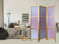 Complex Gradient Nostalgic Colors 3-Panel Japanese Room Divider