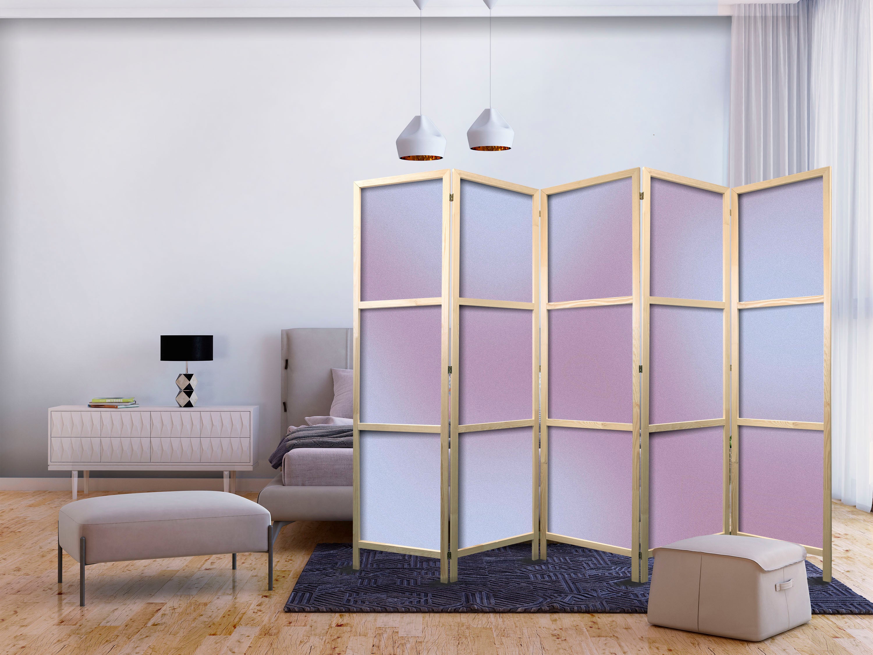 Japanese Room Divider - Complex Gradient
