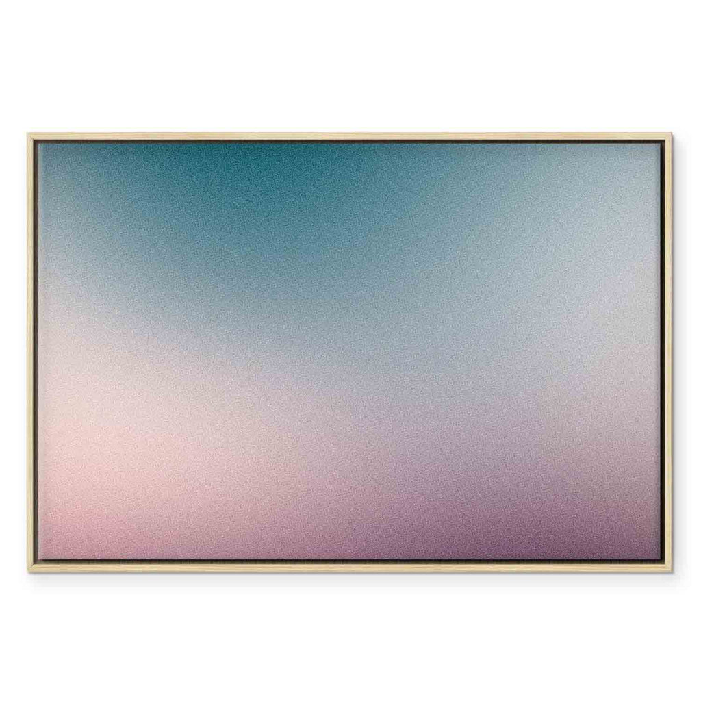 Nostalgic Gradient Abstract Canvas Print