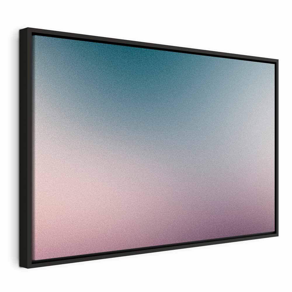 Canvas Print Nostalgic Gradient in Subdued Colors