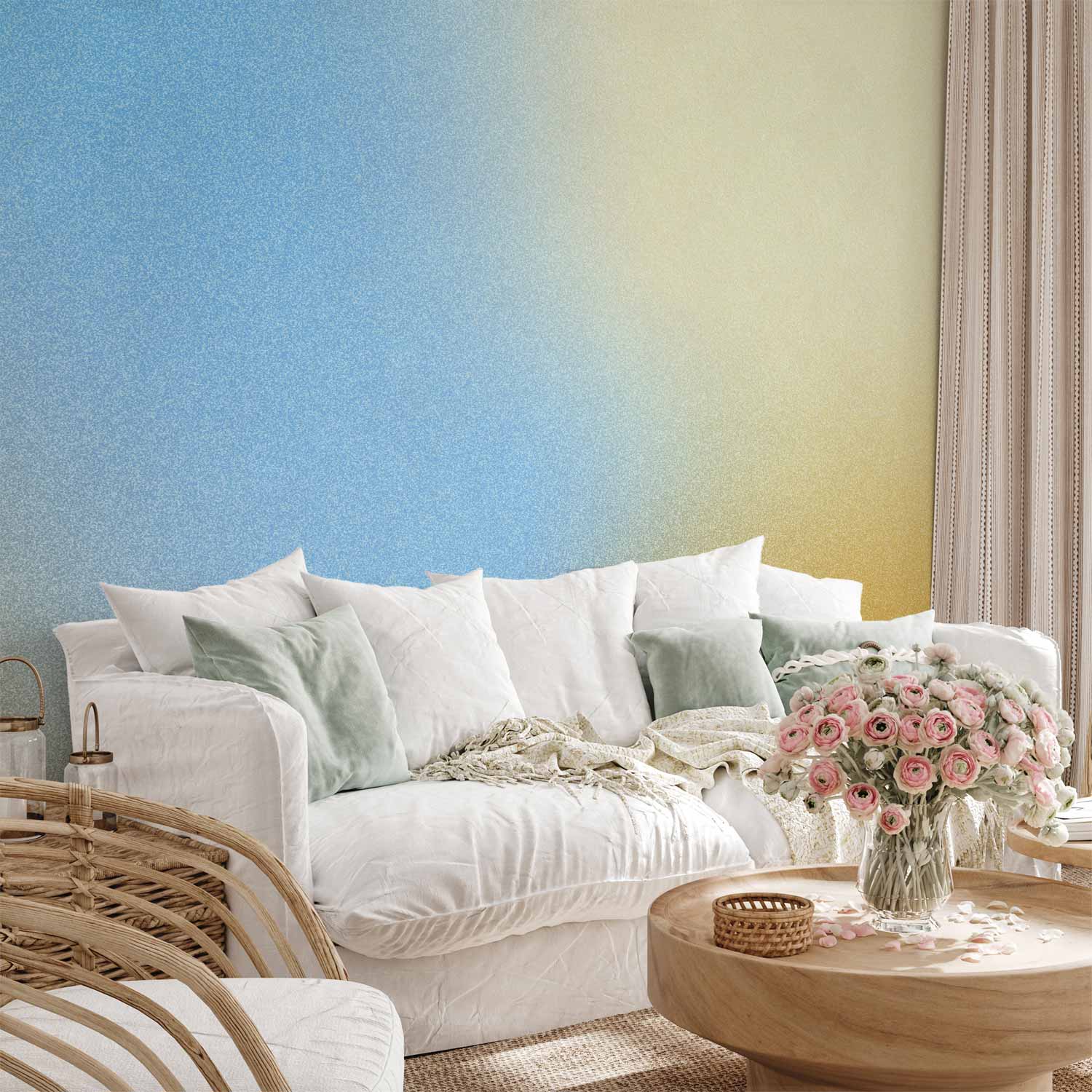 Wall Mural Energetic Gradient in Vibrant Colors