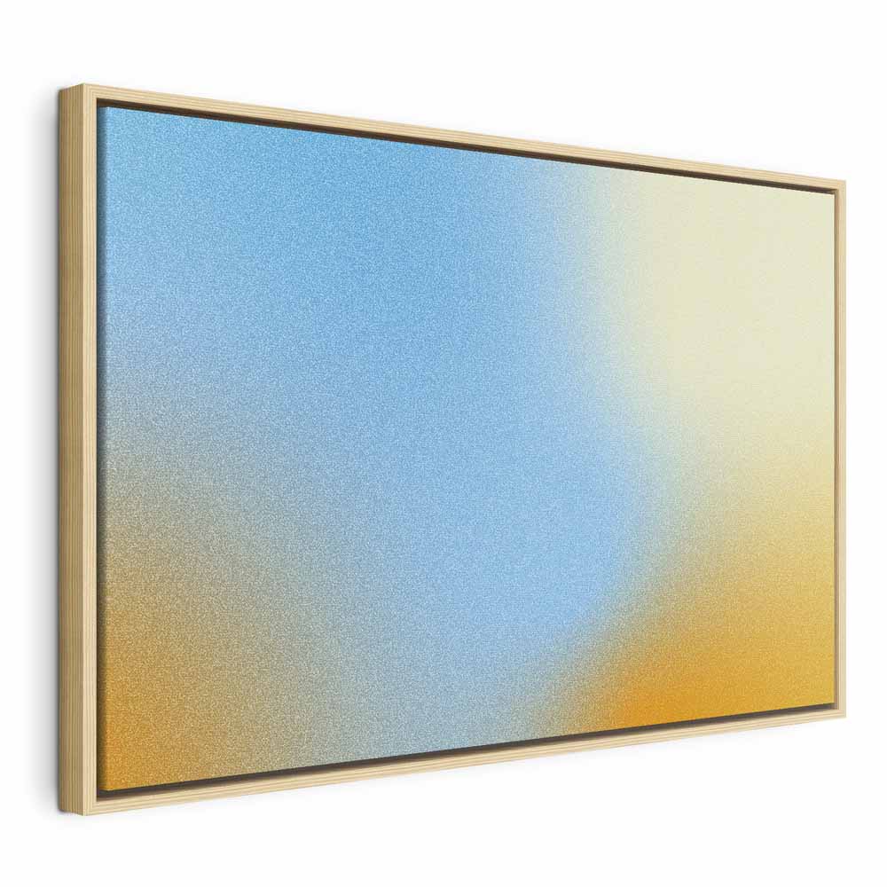 Canvas Print Energetic Gradient - Vibrant Colors