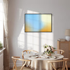 Canvas Print Energetic Gradient - Vibrant Colors