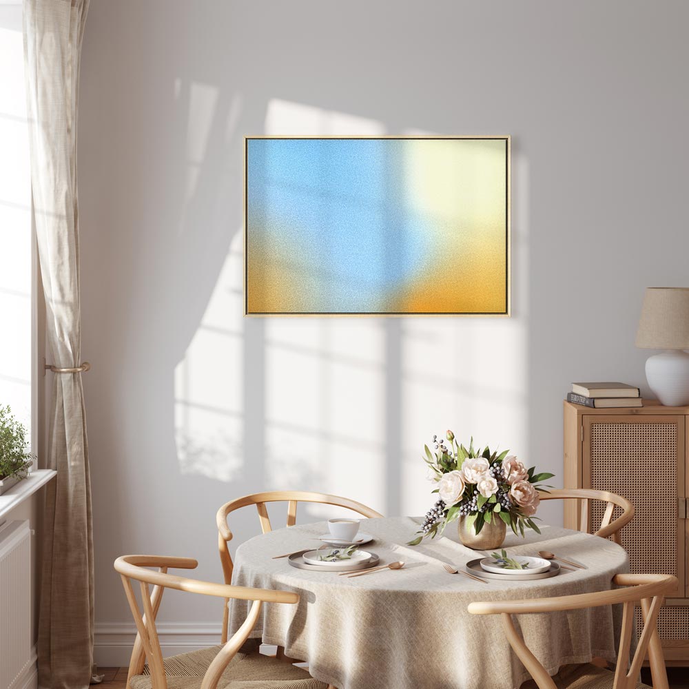 Canvas Print Energetic Gradient - Vibrant Colors