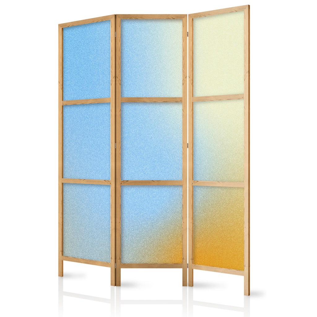 Japanese Room Divider in Energetic Gradient