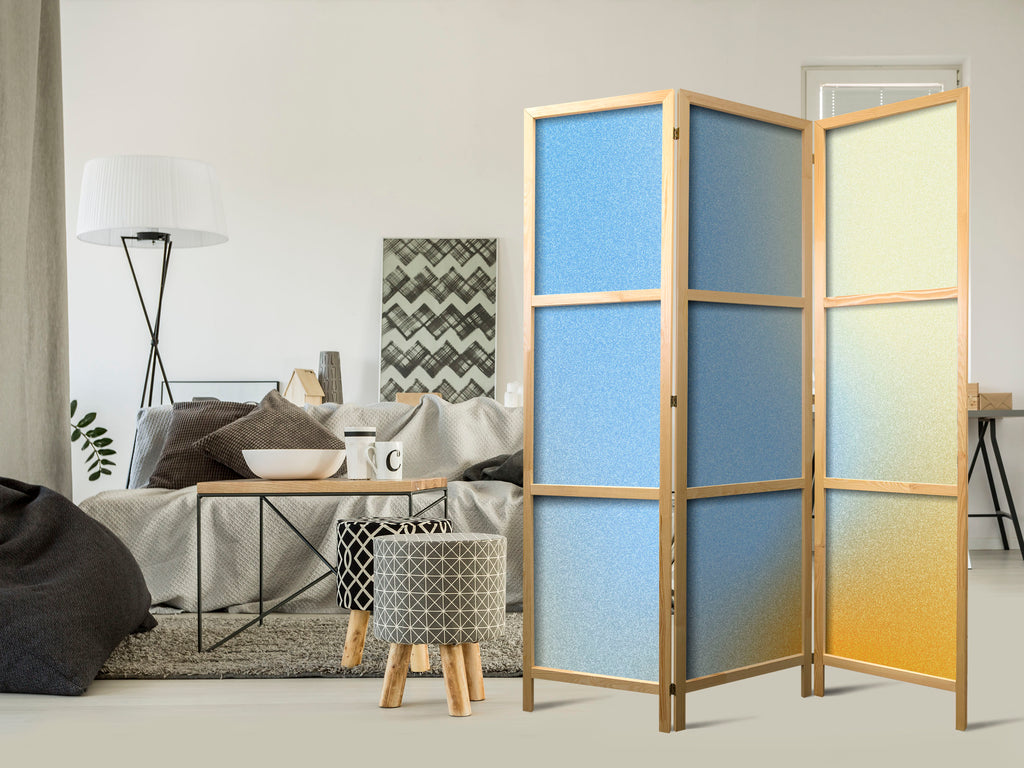 Japanese Room Divider in Energetic Gradient