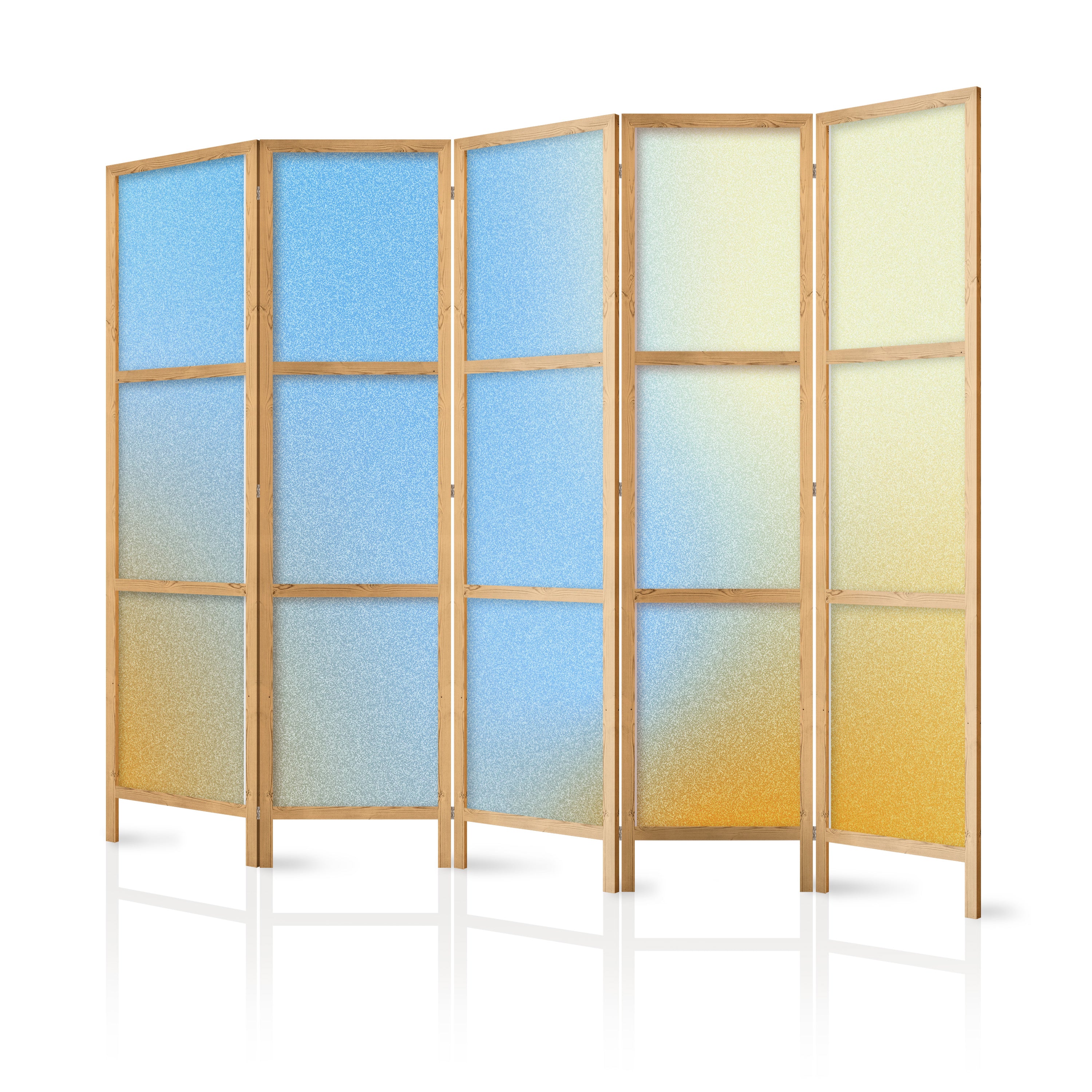 Japanese Room Divider - Energetic Gradient