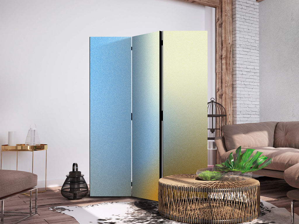 Room Divider Energetic Gradient - Vibrant Colors