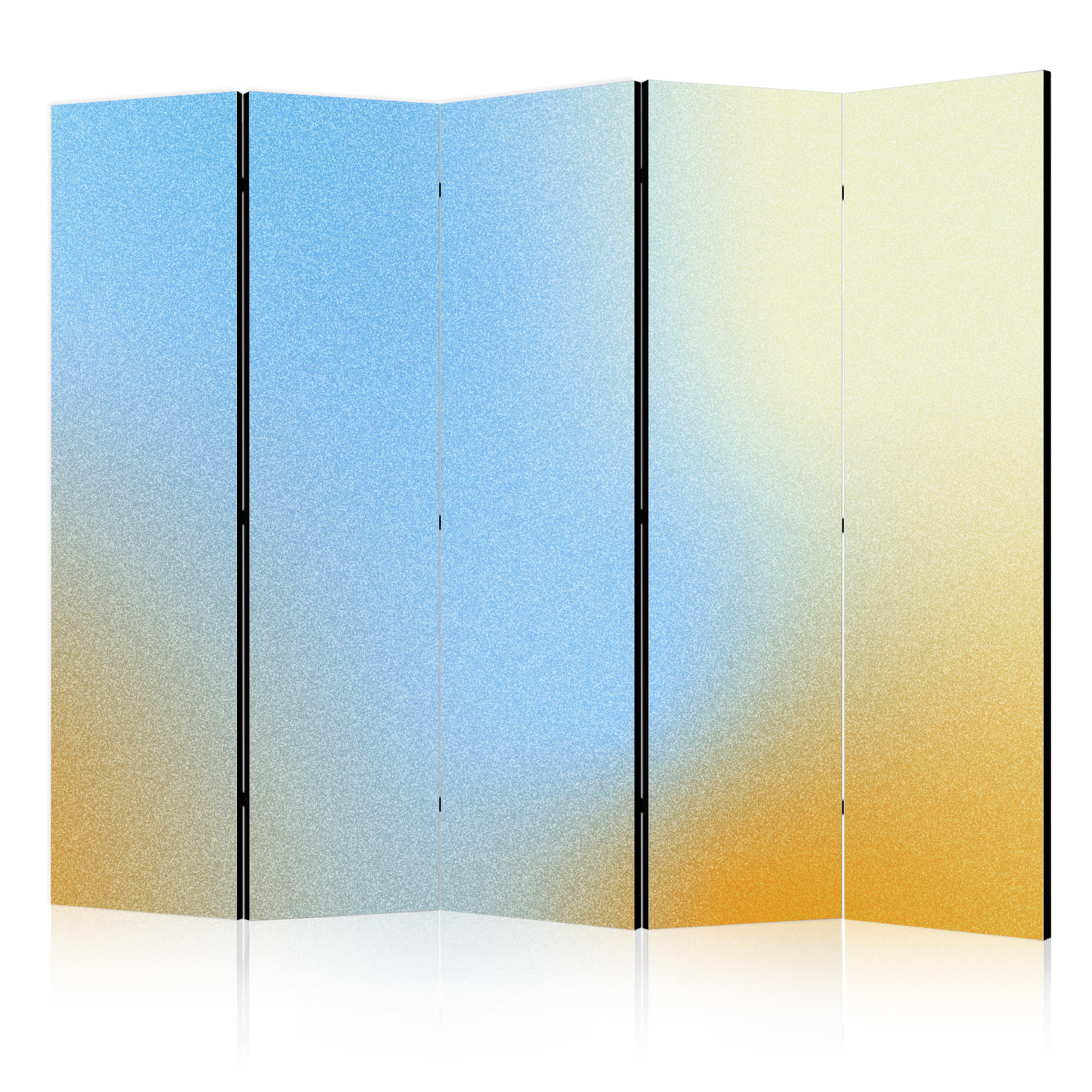 Room Divider - Energetic Gradient, Vibrant Colors