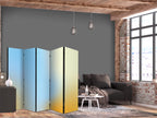 Room Divider - Energetic Gradient, Vibrant Colors