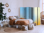 Room Divider - Energetic Gradient, Vibrant Colors