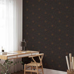 Night Sky Wallpaper: Suns & Planets on Black