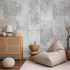 Grey Concrete Texture Modern Wallpaper