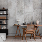 Grey Concrete Texture Modern Wallpaper