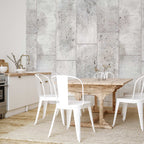 Grey Concrete Texture Modern Wallpaper