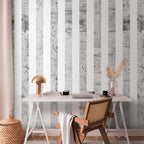 Grey Concrete Stripe Texture Wallpaper