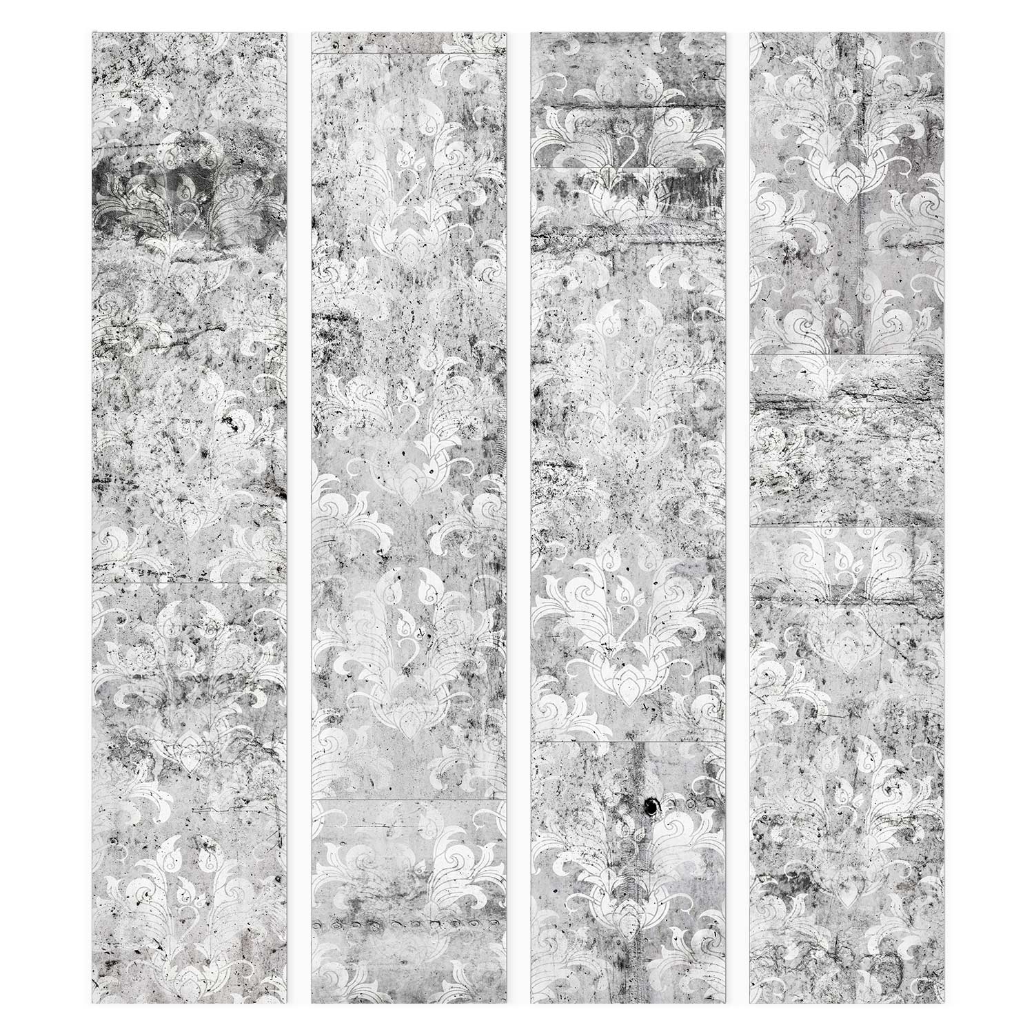 Urban Concrete Ornament Texture Wallpaper