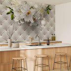 Elegant Princess Lilies Diamonds Wall Mural