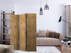 Amazonian Bamboo Nature 3-Panel Room Divider