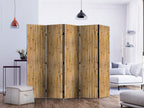 Amazonian Bamboo Nature 5-Panel Room Divider