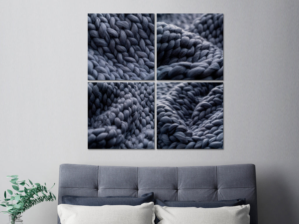 Canvas Print Warm Night 4-Part