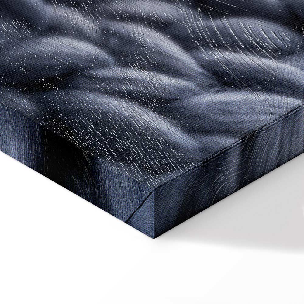 Warm Night Abstract Pattern 4-Part Canvas Print